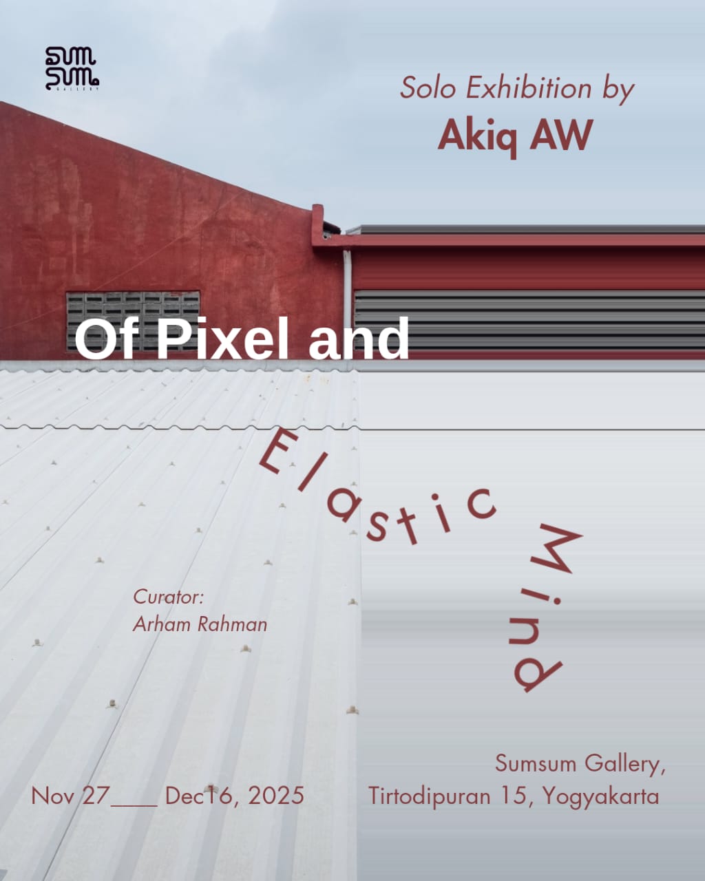 of pixel and elastic mind poster